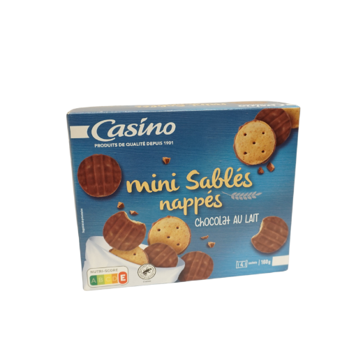 Picture of CO MINI SABLE NAPPEE CHOCOLAT 160G