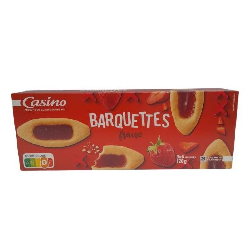 Picture of CO BARQUETTES FRAISE 120G