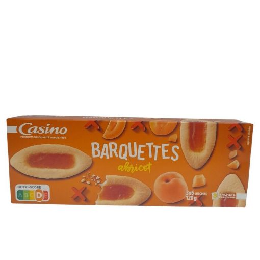 Picture of CO BARQUETTE APRICOT 120G