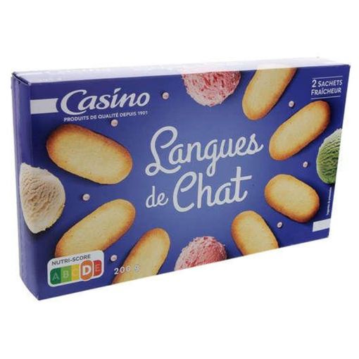 Picture of CASINO  LANGUES DE CHAT 200G