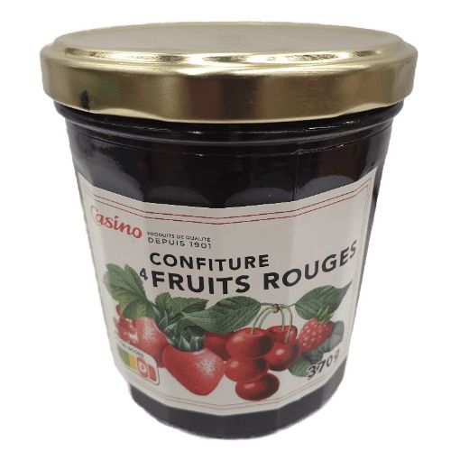 Picture of CASINO CONFITURE 4FRUITS 370G