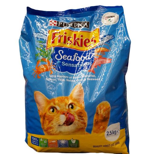 Picture of PURINA FRISKIES ADULT SEAFOOD SENSATION 2 5KG