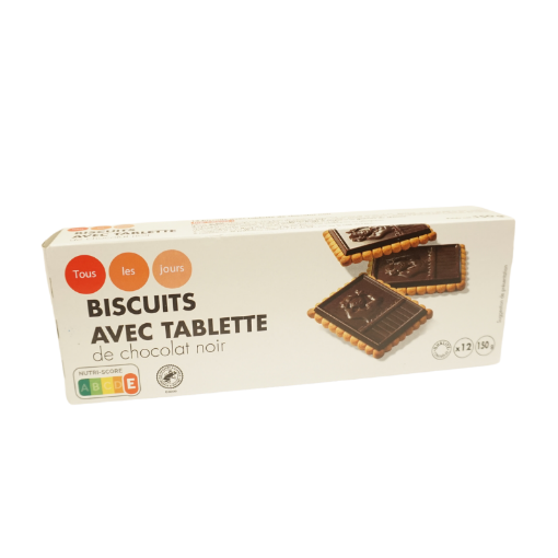 Picture of CO PT BEURRE TAB CHOC NR 150G