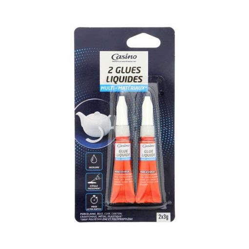 Picture of CASINO COLLE GLUE LIQUIDE 2X3G V2
