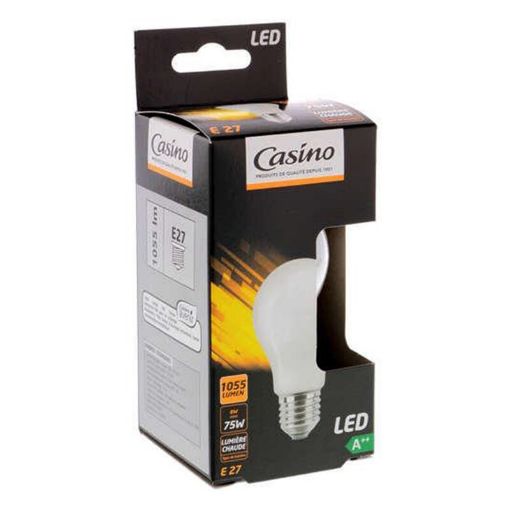 Picture of CASINO LED AMPOULE STANDARD E27 75W VERRE