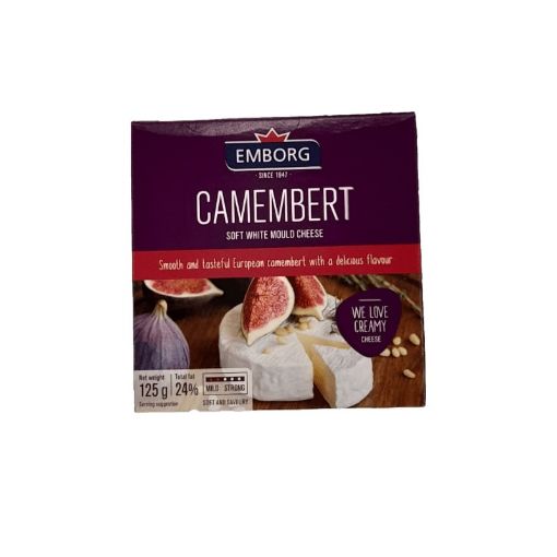 Picture of EMBORG CAMEMBERT W.MOULD 125G