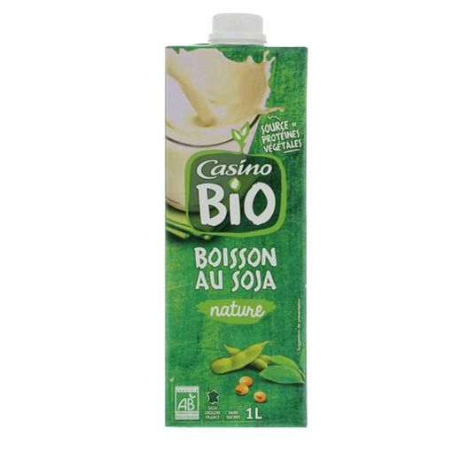 Picture of CASINO  BIO BOISSON AU SOJA NATURE 1L