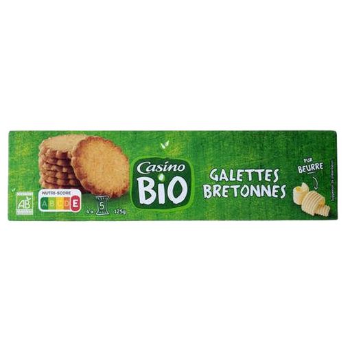 Picture of CO BIO GALETTES BRETONNES PUR BEURRE 125G