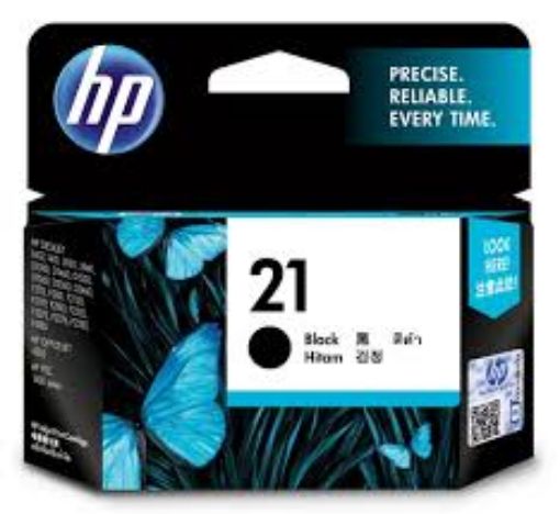 Picture of HP21 BLACK INK CARTRIDGE