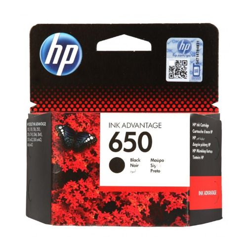 Picture of HP650 BLACK INK CARTRIDGE