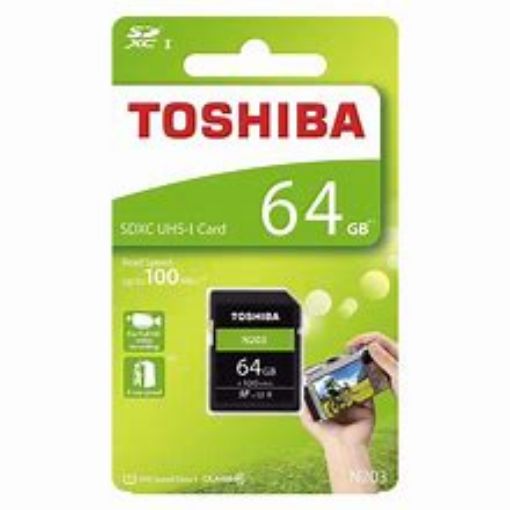 Picture of TOSHIBA 64GB N203 SDHC CARD