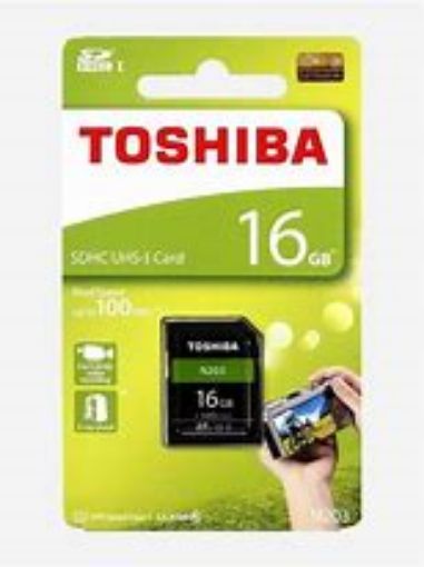 Picture of TOSHIBA 16GB N203 SDHC CARD