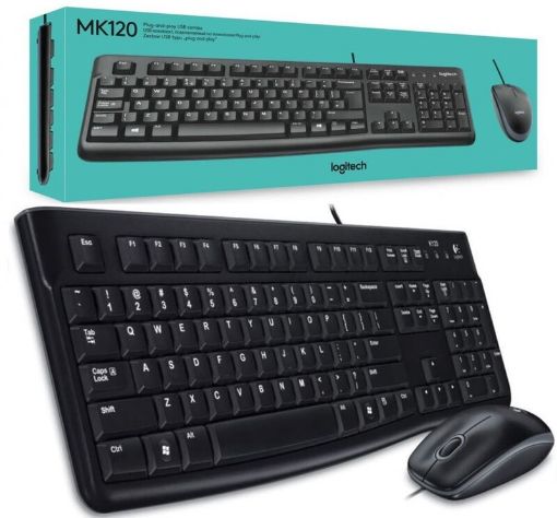 Picture of LOGITECH MK120 USB DESKTOP COMBO