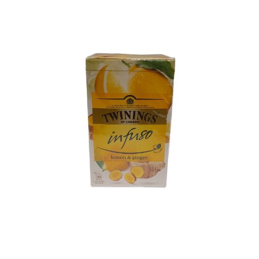 Picture of TWININGS INFUSION LEMON GINGER 30GMS