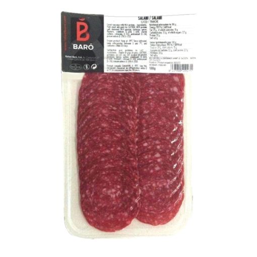 Picture of BARO SALAMI TRANCHE 100G