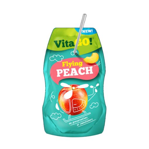 Picture of VITAGO FRUIT DRINK PEACH 200ML