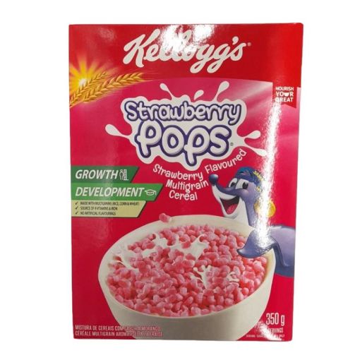 Picture of KELLOGGS STRAWBERRY POPS 350G