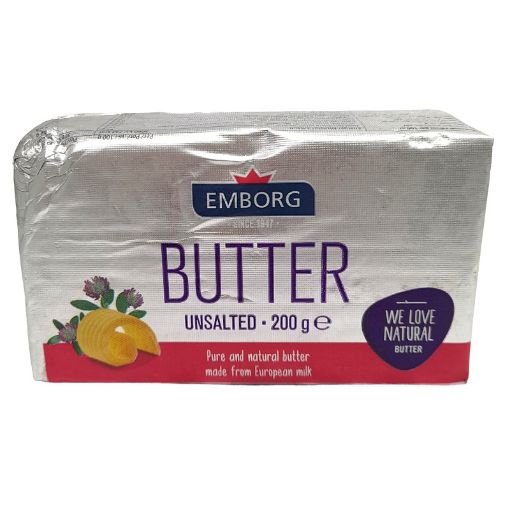 Picture of EMBORG UNSALT.BUTTER 82% 200G