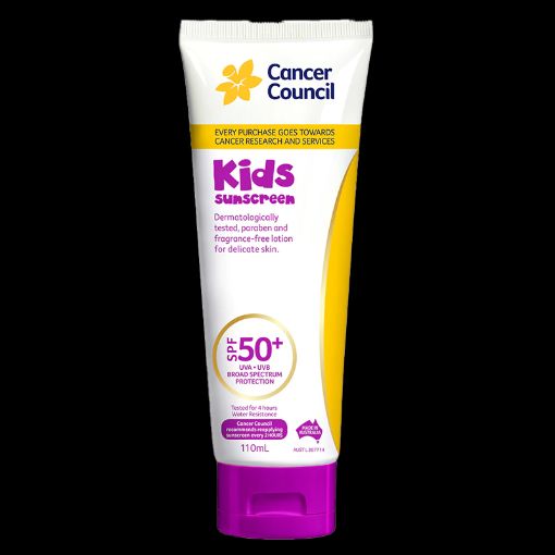 Picture of CANCER COUNCIL KIDS SUNSCREEN 50P 110ML