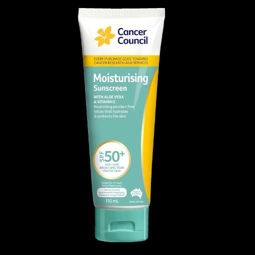 Picture of CANCER COUNCIL MOISTURISING SUNSCREEN 50P 110ML