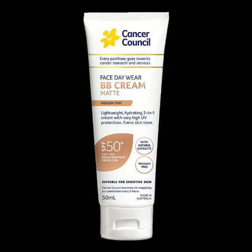 Picture of CANCER COUNCIL DAYWEAR BB CREAM MEDIUM TINT 50ML