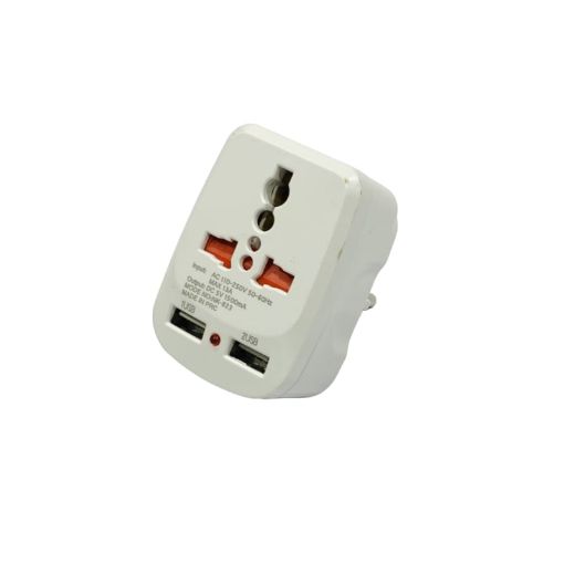 Picture of MULTIPLUG 2PIN WITH USB3216