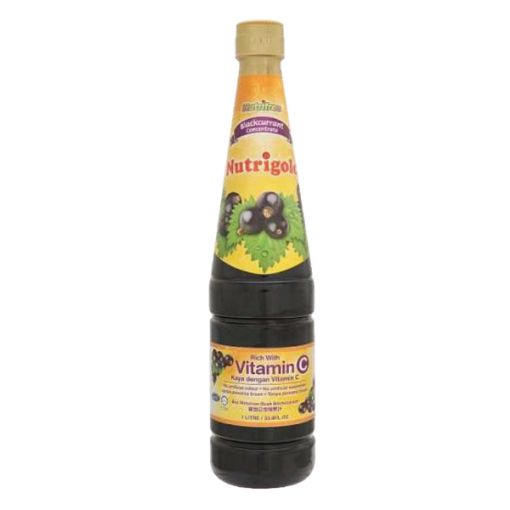 Picture of NUTRIGOLD CONCENTRATED JUICE BLACKCURRANT  1LT