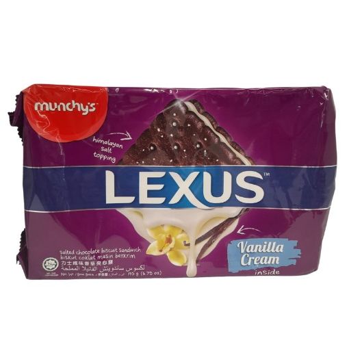 Picture of MUNCHYS LEXUS SALTED VANILLA SANDWICH 190G