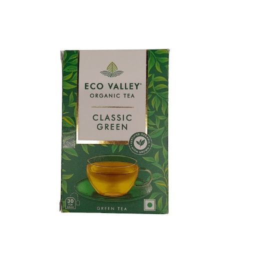 Picture of WEIKFIELD ORGANIC CLASSIC GREEN TEA X 30 1700G