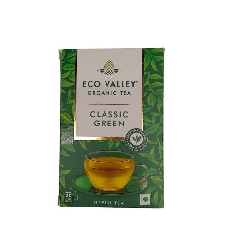 Picture of WEIKFIELD ORGANIC CLASSIC GREEN TEA X 30  1700G