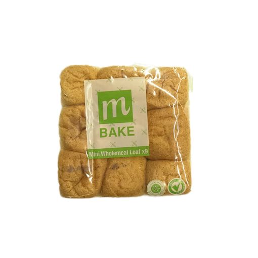 Picture of MINI WHOLEMEAL LOAF X 9PCS MBAKE