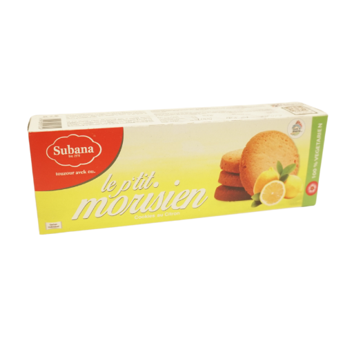 Picture of SUBANA PETIT MORISIEN COOKIE CITRON 100G