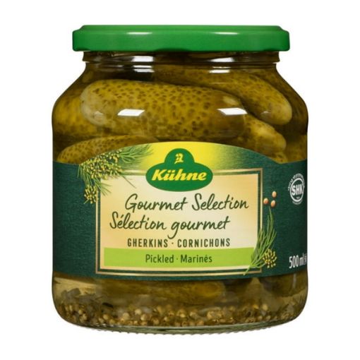 Picture of KUHNE GOURMET SELECTION FINE CORNICHONS 500ML