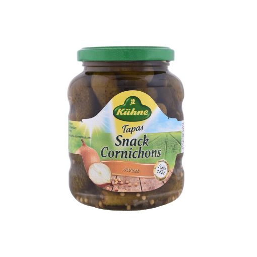 Picture of KUHNE TAPAS SNACK CORNICHONS SWEET 370ML