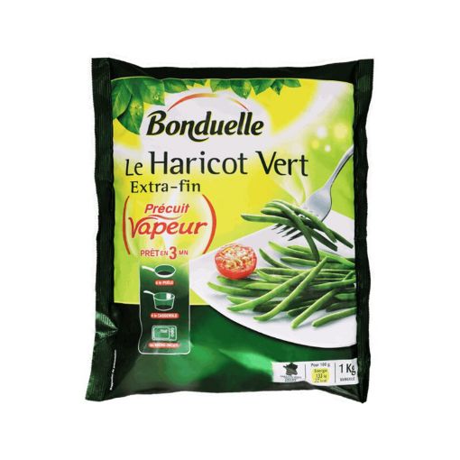 Picture of BONDUELLE HARICOTS VERTS EXTRA FIN 1KG