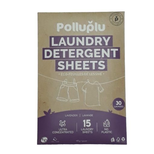 Picture of POLLUPLU ECO LAUNDRY SHEET X15 LAVENDER