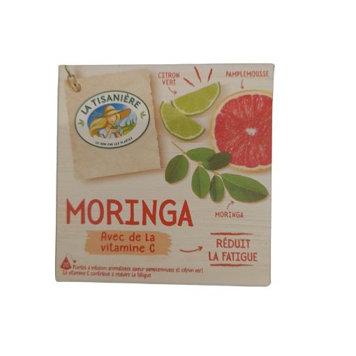 Picture of LA TISANIERE INFUSION MORINGA VITAME C 20 SACHET 30G