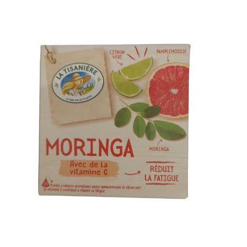 Picture of LA TISANIERE INFUSION MORINGA VITAME C 20 SACHET 30G