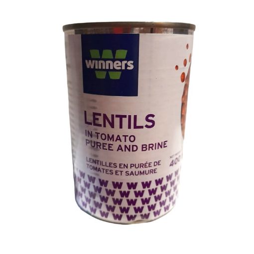 Picture of WS LENTILS TOMATO PUREE BRINE 400G