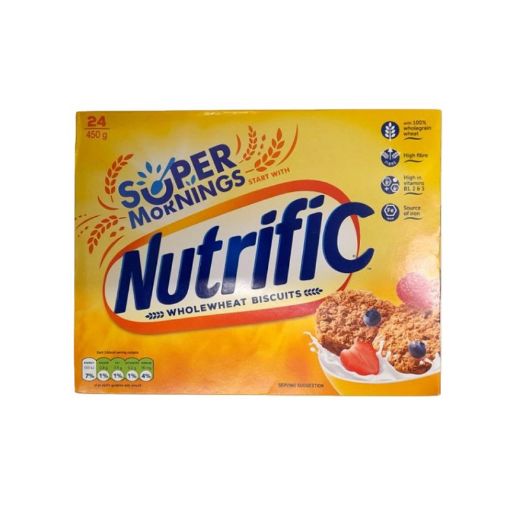 Picture of NUTIFIC WHOLEWHEAT BISCUIT 450G