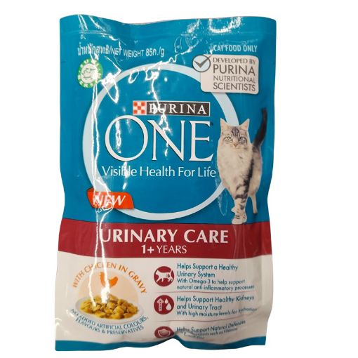 Picture of PURINA ONE ADULT URINARY CARE CHICKEN GRAVY POUCH 85G