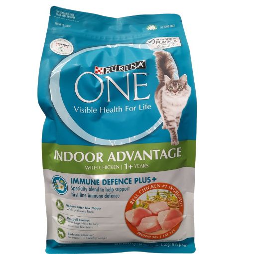 Picture of PURINA ONE ADULT INDOOR ADVANTAGE CHICKEN  1 2KG