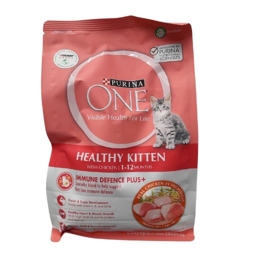 Picture of PURINA ONE HEALTHY KITTEN CHICKEN 380G