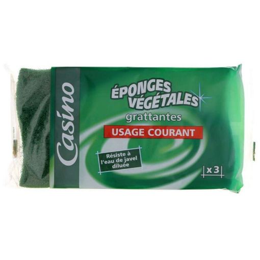 Picture of CASINO TAMPON EPONGE VERTS X3