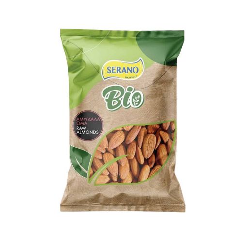 Picture of SERANO BIO RAW ALMONDS 150G