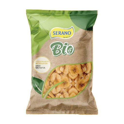 Picture of SERANO BIO DRIED BANANA CHIPS 100G