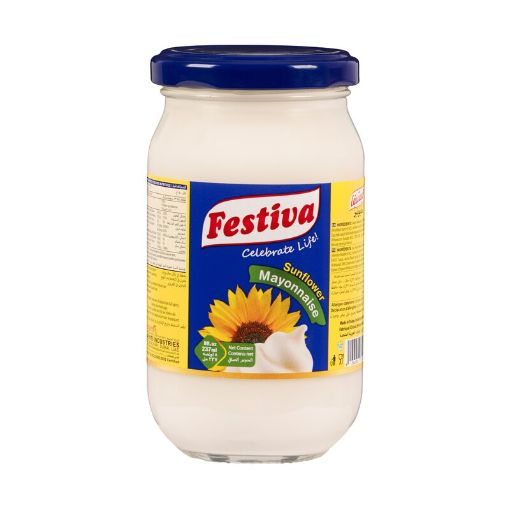 Picture of FESTIVA MAYONNAISE GLASS 473G