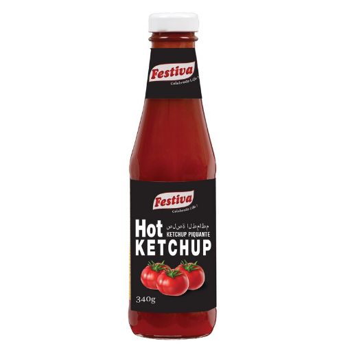 Picture of FESTIVA HOT KETCHUP GLASS 340G