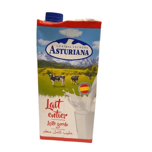 Picture of ASTURIANA UHT WHOLE MILK 1LT