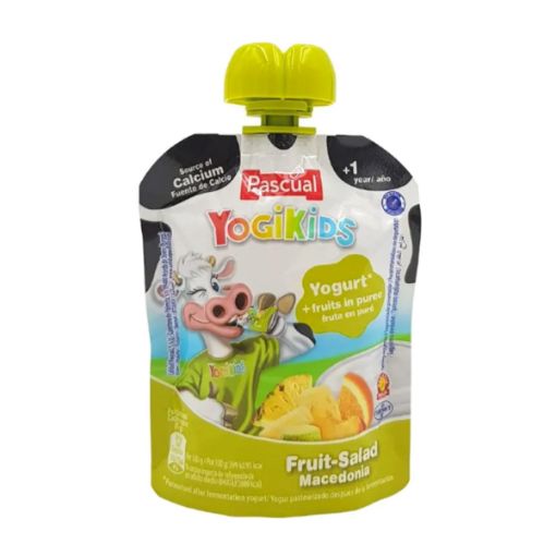 Picture of PASCUAL YOGIKID FRUIT.SALAD POUCH 80G